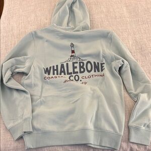 Whalebone Apparel Men's Mint Green Hoodie, Size M